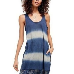 Free People NWT Joni stripe cotton tank SIZE XS